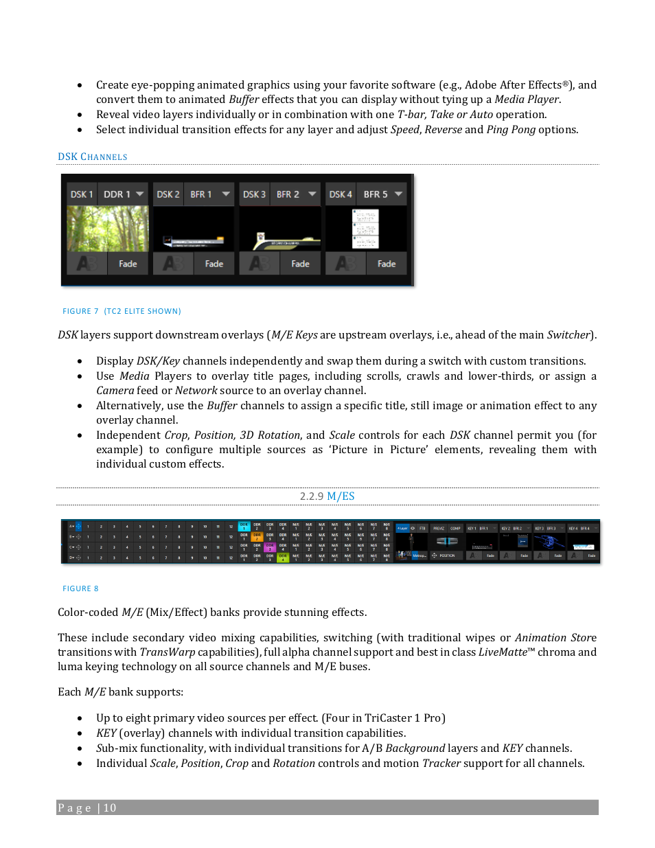 9 m/es | NewTek TriCaster 2 Elite (3 RU) User Manual | Page 28 / 318