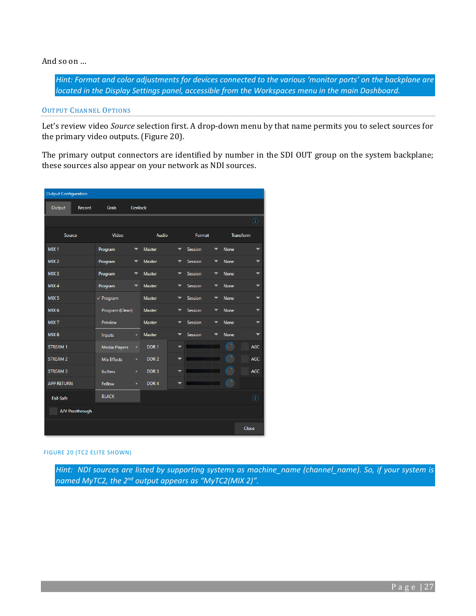 NewTek TriCaster 2 Elite (3 RU) User Manual | Page 45 / 318