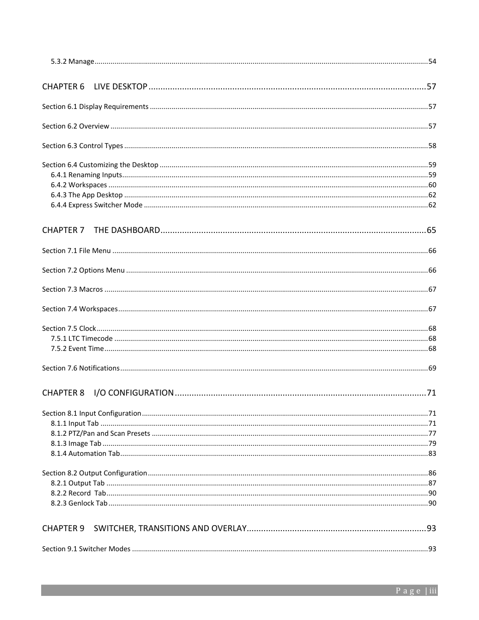 NewTek TriCaster 2 Elite (3 RU) User Manual | Page 5 / 318