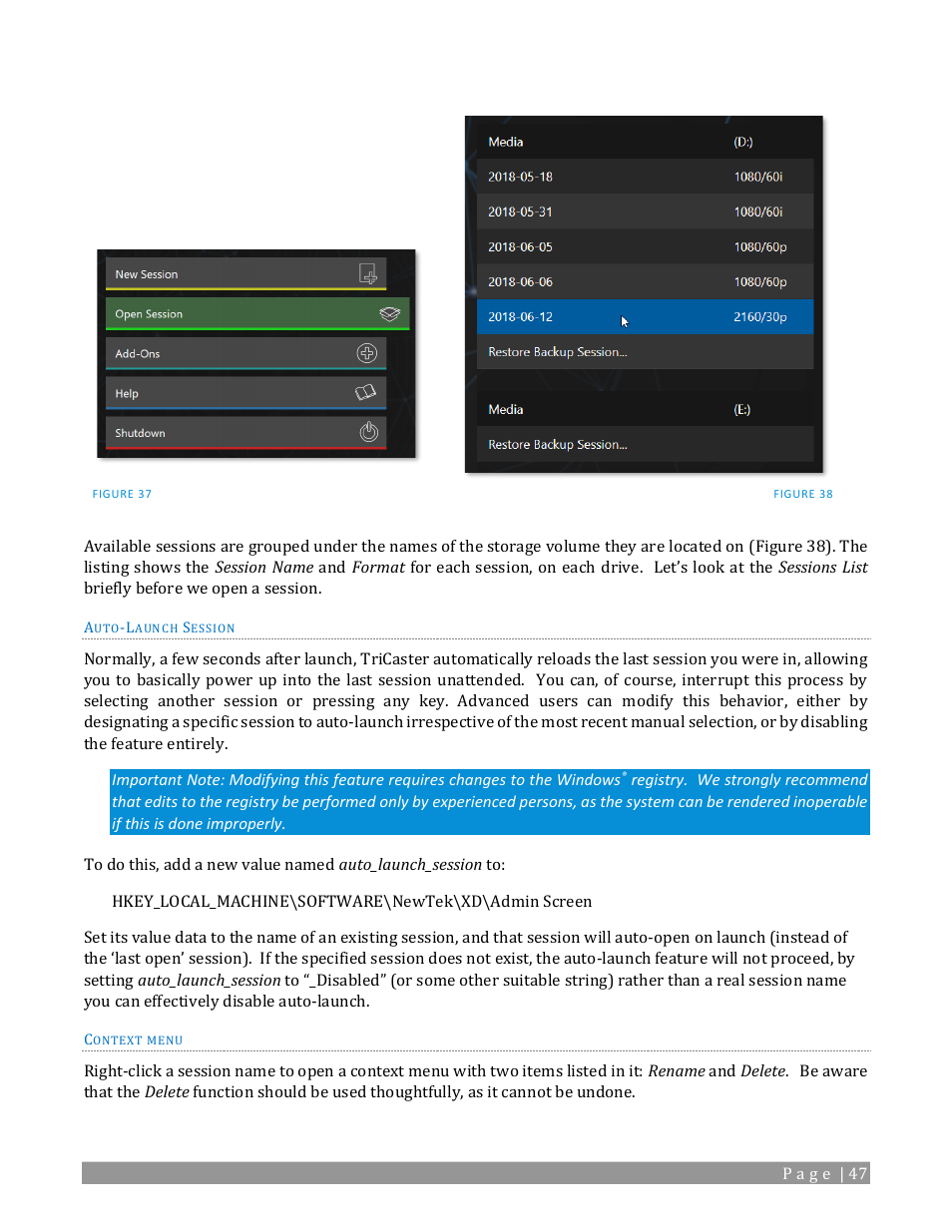 NewTek TriCaster 2 Elite (3 RU) User Manual | Page 65 / 318