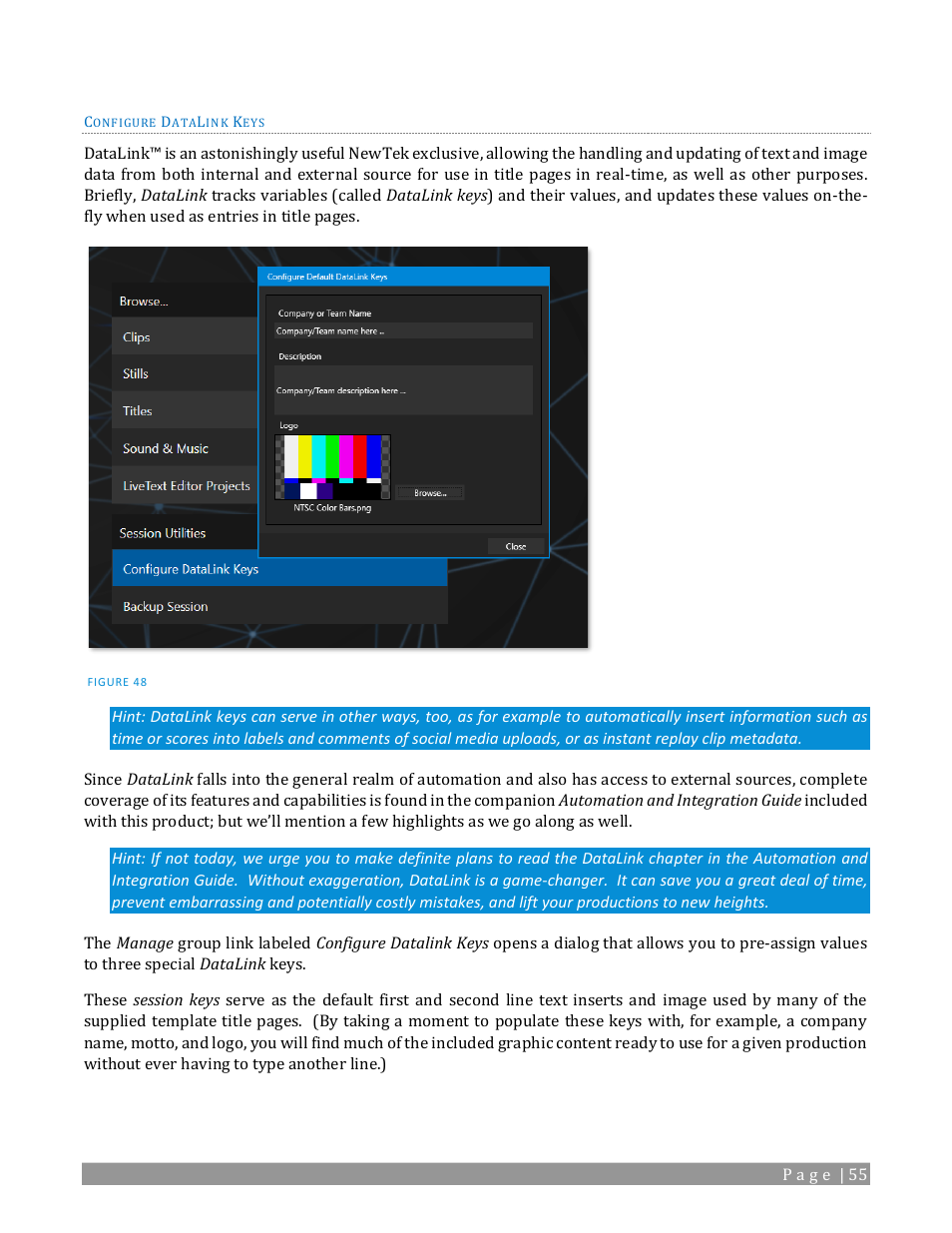 NewTek TriCaster 2 Elite (3 RU) User Manual | Page 73 / 318