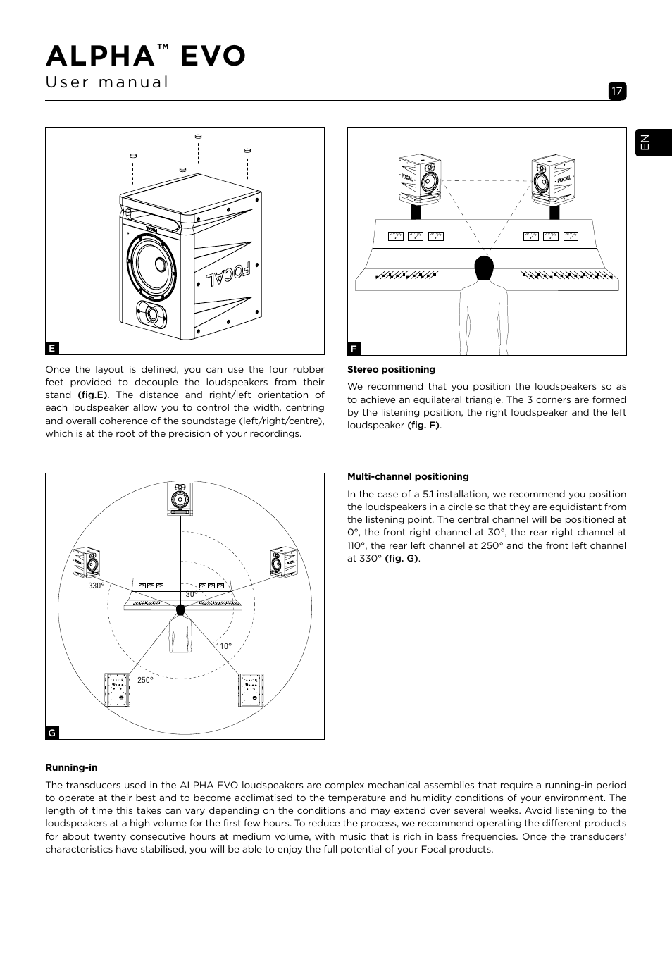 Alpha | Focal Alpha 65 Evo 6.5" Mixing Monitor User Manual | Page 17 / 144