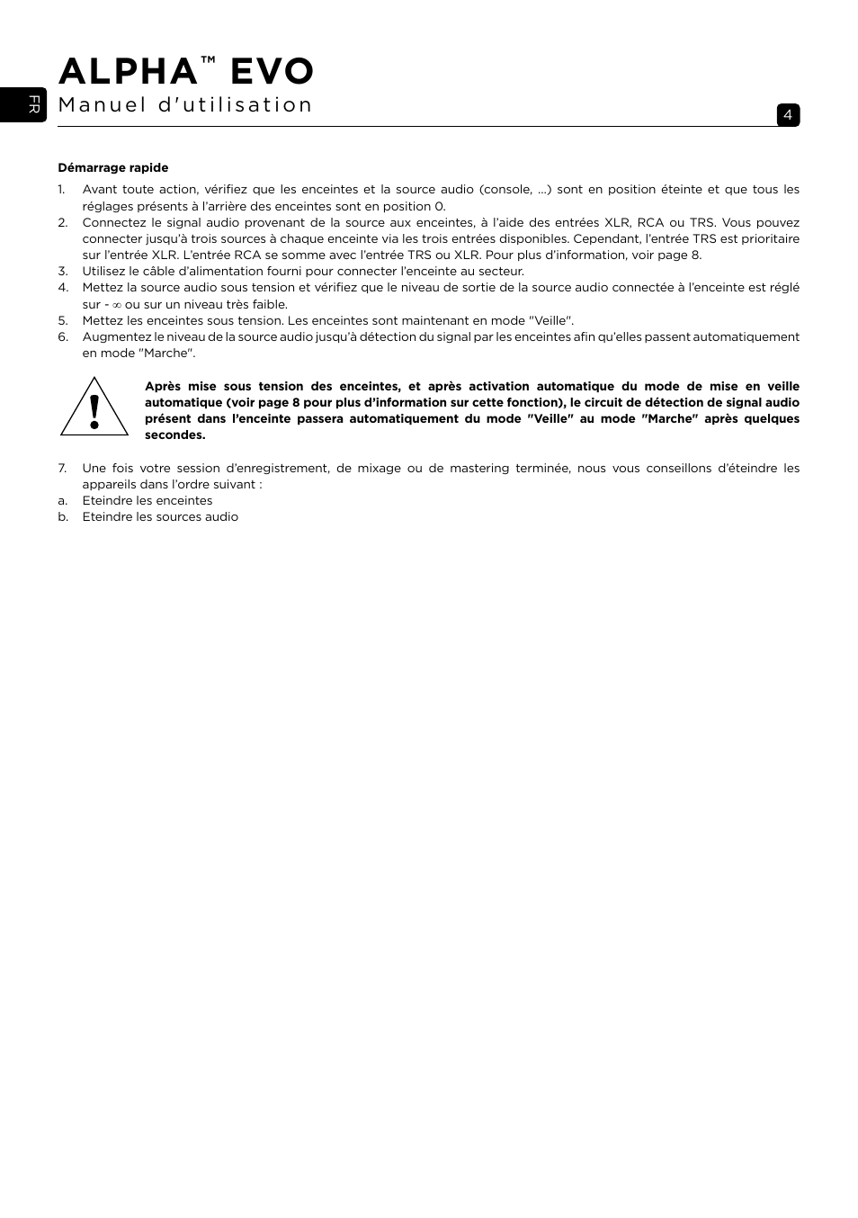 Alpha | Focal Alpha 65 Evo 6.5" Mixing Monitor User Manual | Page 4 / 144