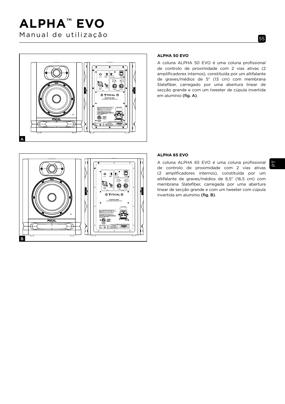 Alpha | Focal Alpha 65 Evo 6.5" Mixing Monitor User Manual | Page 55 / 144