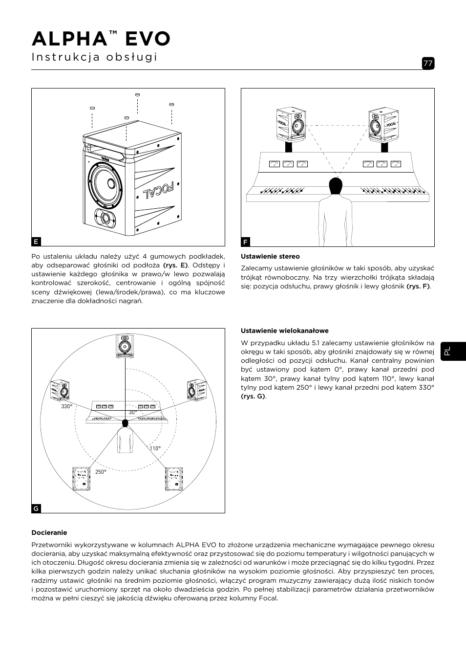 Alpha | Focal Alpha 65 Evo 6.5" Mixing Monitor User Manual | Page 77 / 144