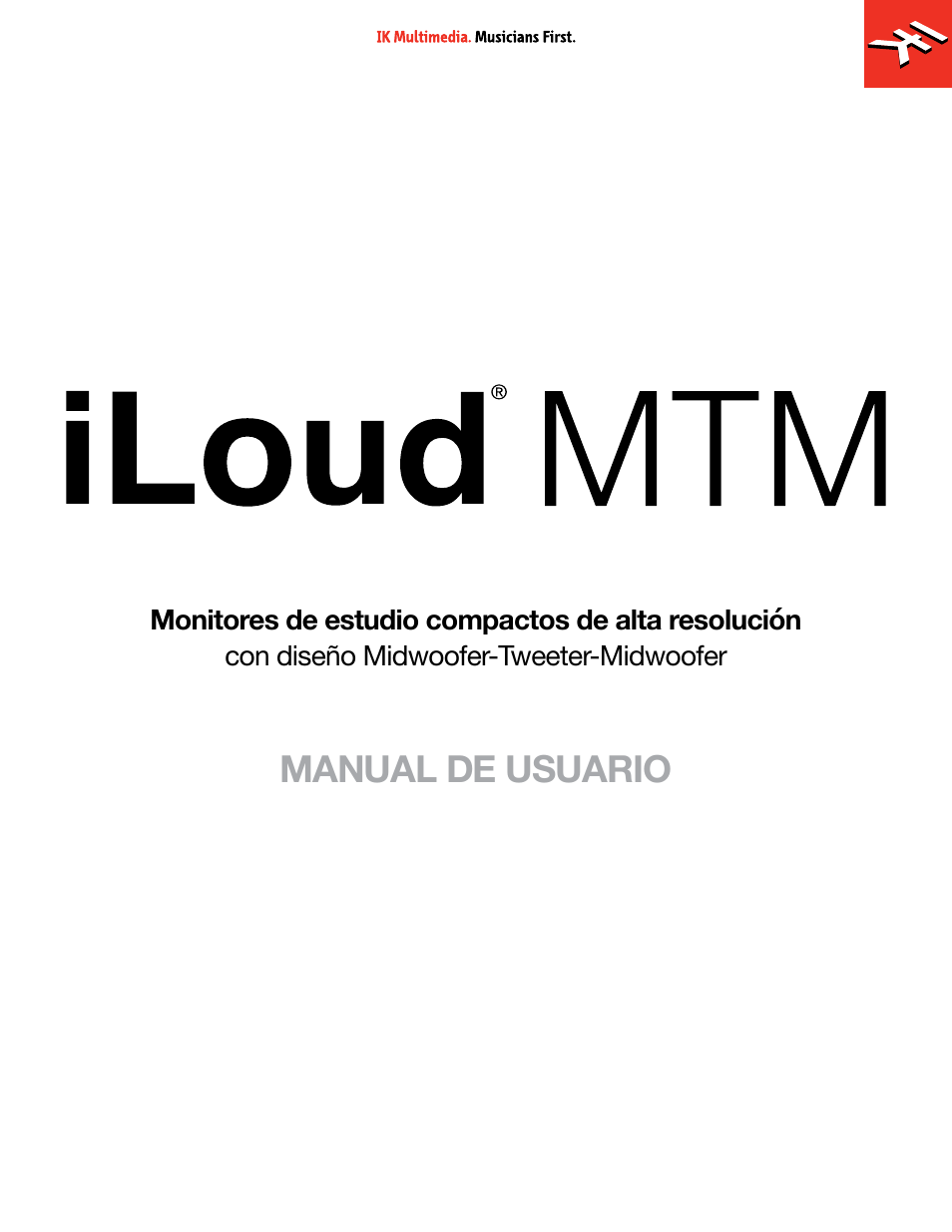 Español, Manual de usuario | IK Multimedia iLoud MTM Immersive Bundle High Resolution Compact Studio Monitors (11 Speakers, Black) User Manual | Page 76 / 102