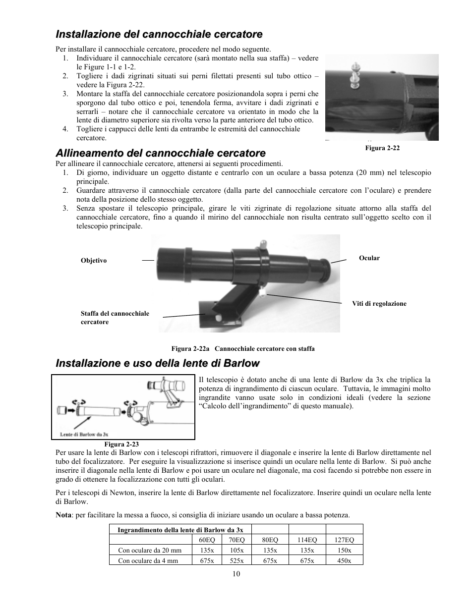 Celestron PowerSeeker 70 70mm f/10 AZ Refractor Telescope User Manual | Page 130 / 151