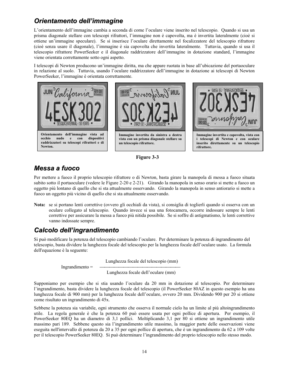 Celestron PowerSeeker 70 70mm f/10 AZ Refractor Telescope User Manual | Page 134 / 151