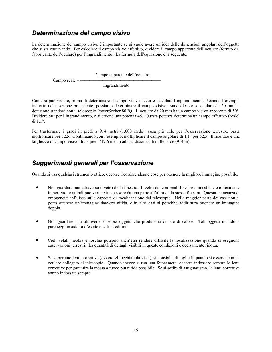 Celestron PowerSeeker 70 70mm f/10 AZ Refractor Telescope User Manual | Page 135 / 151