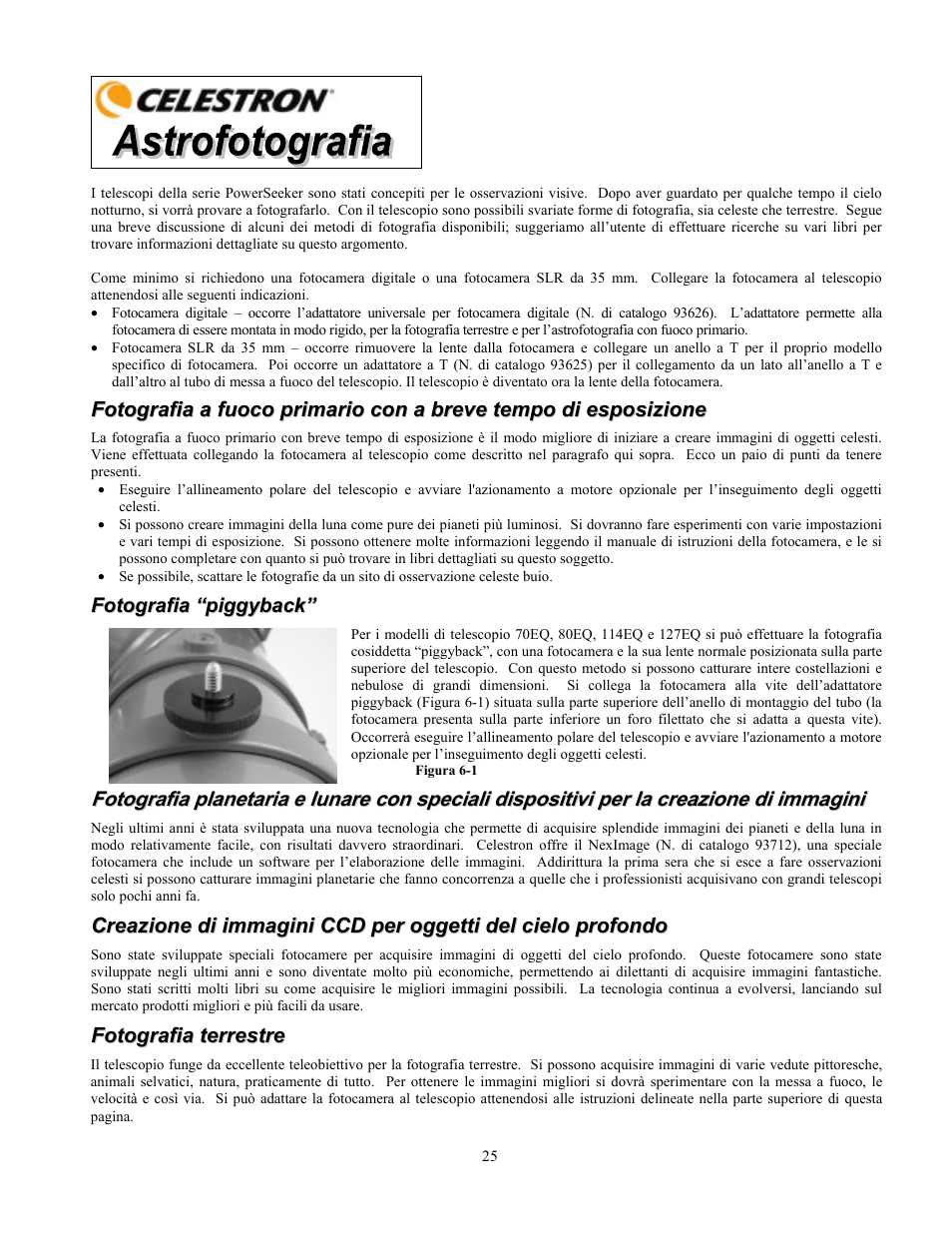 Celestron PowerSeeker 70 70mm f/10 AZ Refractor Telescope User Manual | Page 145 / 151