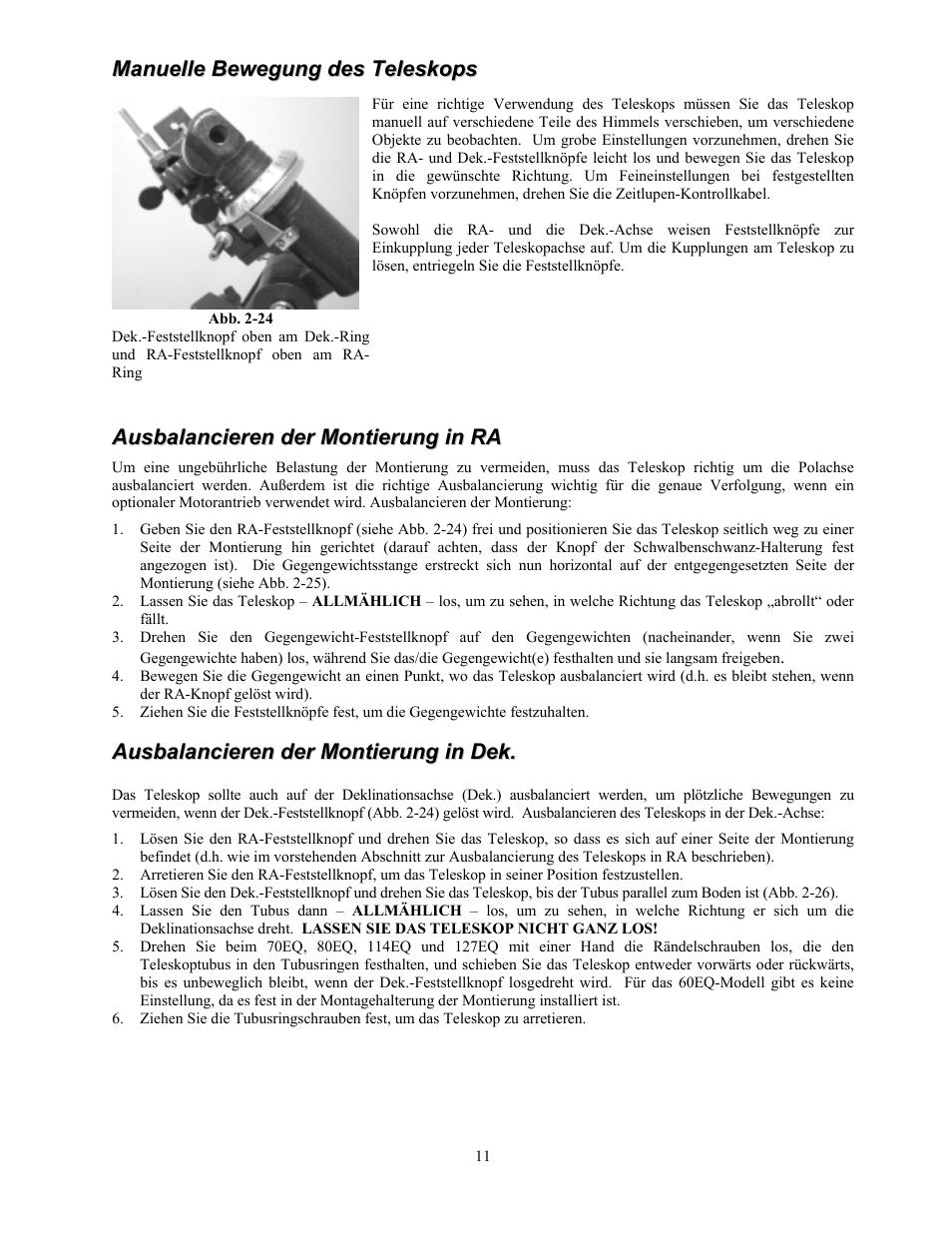 Celestron PowerSeeker 70 70mm f/10 AZ Refractor Telescope User Manual | Page 41 / 151