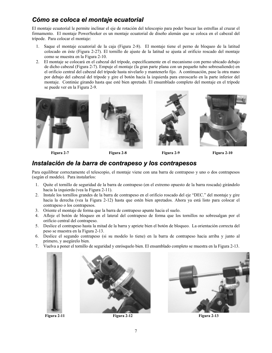 Celestron PowerSeeker 70 70mm f/10 AZ Refractor Telescope User Manual | Page 67 / 151