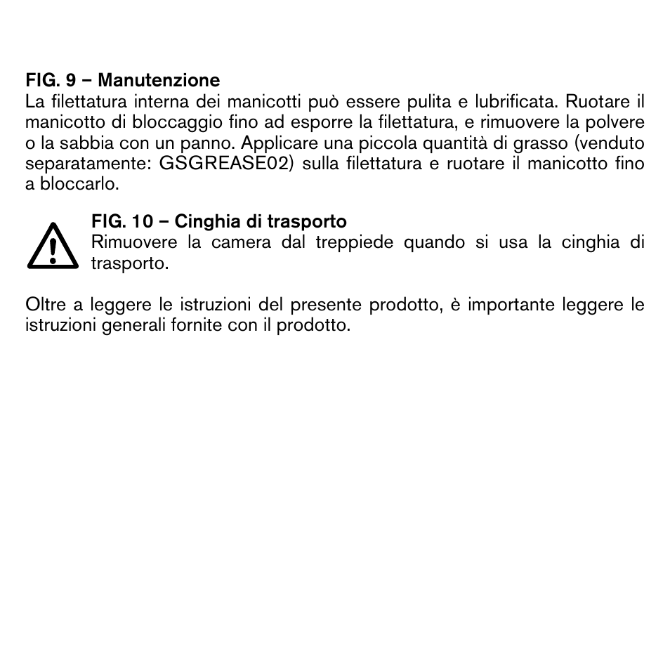 Gitzo GIGT1545T Traveler Series 1 Carbon Fiber Tripod User Manual | Page 13 / 28