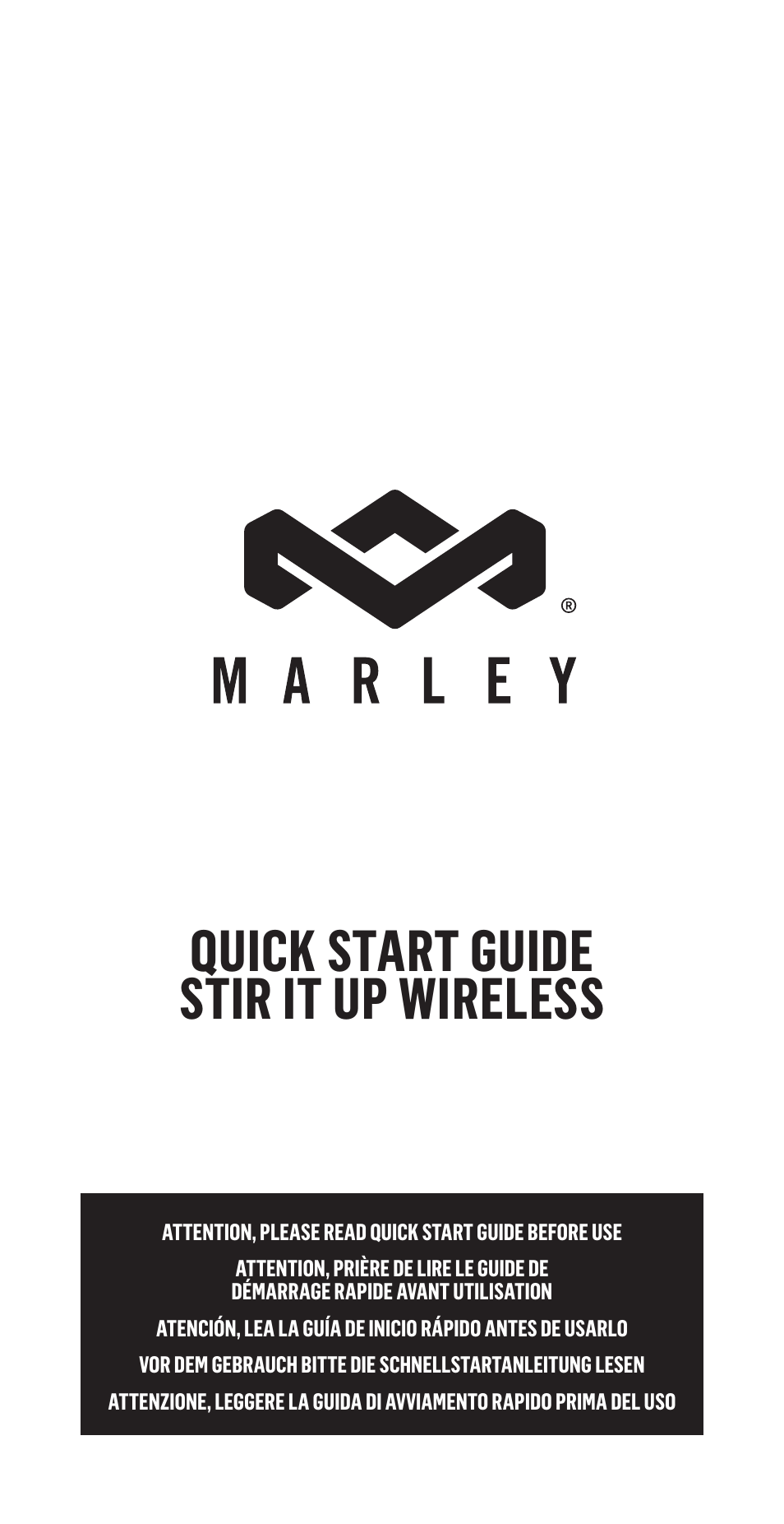 House of Marley Stir It Up Semi-Automatic Two-Speed Turntable with Bluetooth & USB User Manual | 91 pages