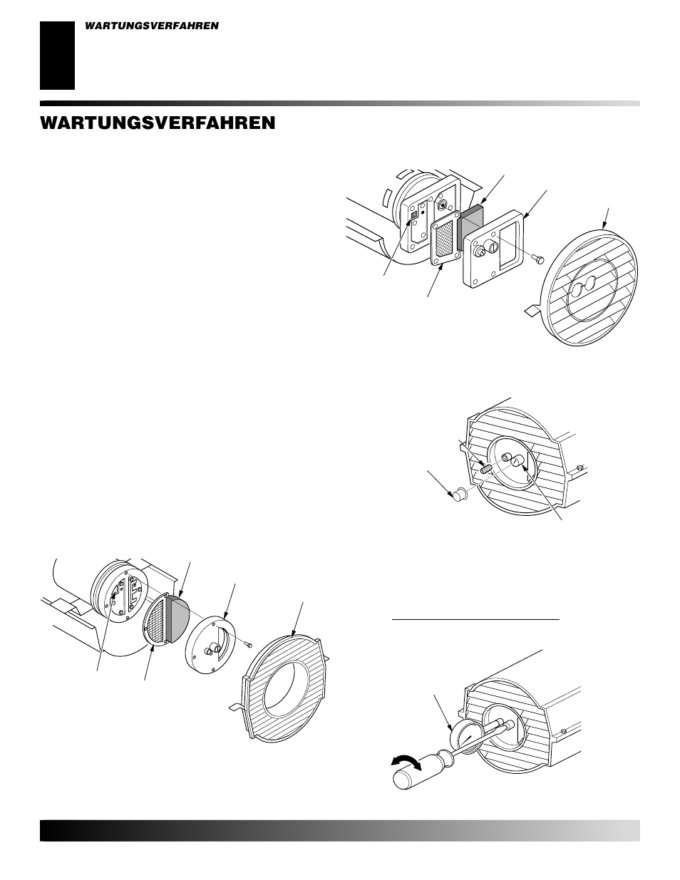 Wartungsverfahren, Fortsetzung) | Desa GK30 User Manual | Page 80 / 94