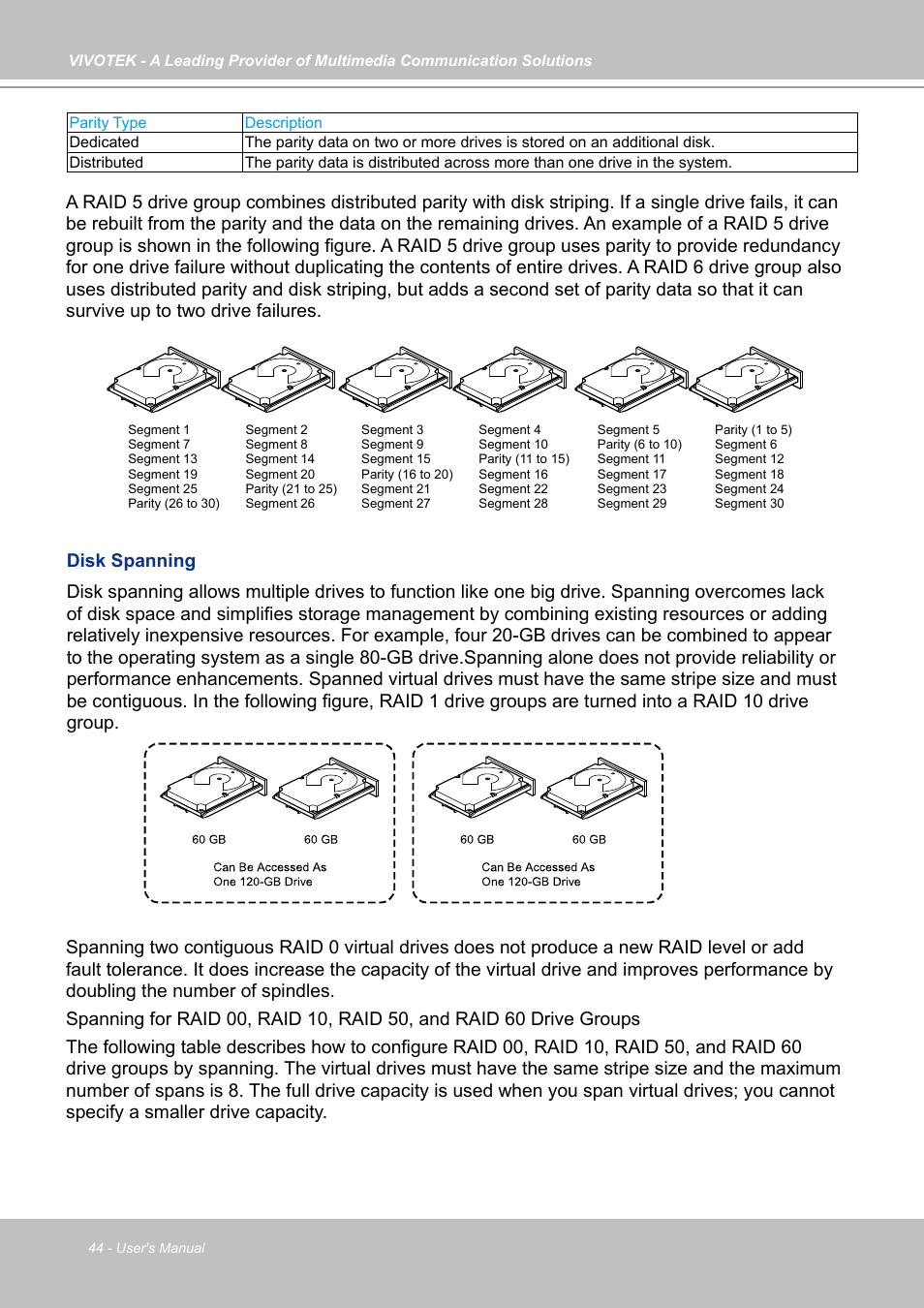 Vivotek NR9682-v2 64-Channel NVR (No HDD) User Manual | Page 44 / 296