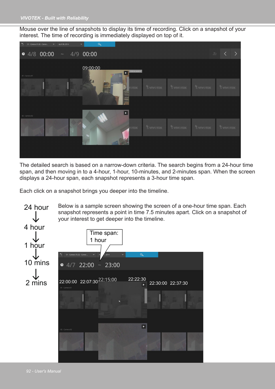 Vivotek ND9542P 32-Channel 4K UHD NVR (No HDD) User Manual | Page 92 / 197