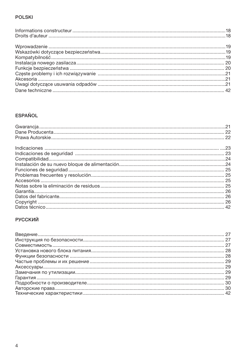 be quiet! 1600W Dark Power Pro 13 80 PLUS Titanium Power Supply User Manual | Page 4 / 48