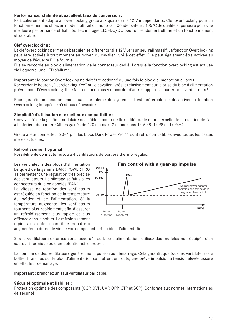 be quiet! Dark Power Pro 11 650W 80 Plus Platinum Modular Power Supply User Manual | Page 17 / 48