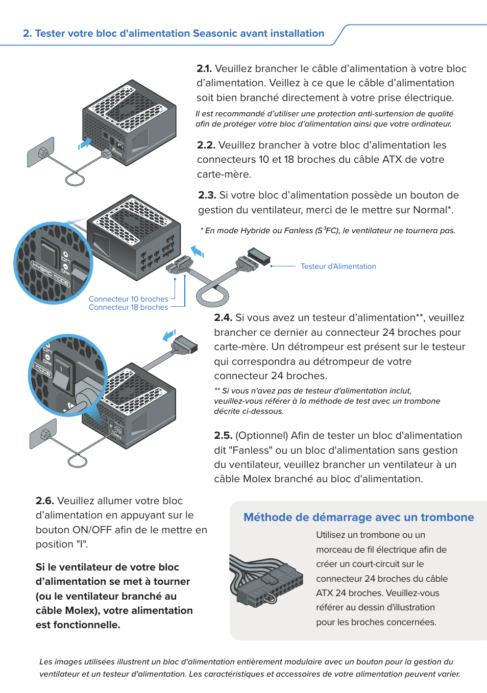 SeaSonic Electronics GX-1000W 80-PLUS Gold PCIE5 Modular Power Supply User Manual | Page 14 / 96