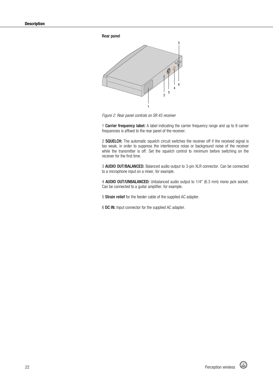 Akg Perception Wireless Presenter Set - Frequency A / 530 - 560MHz User Manual | Page 22 / 98