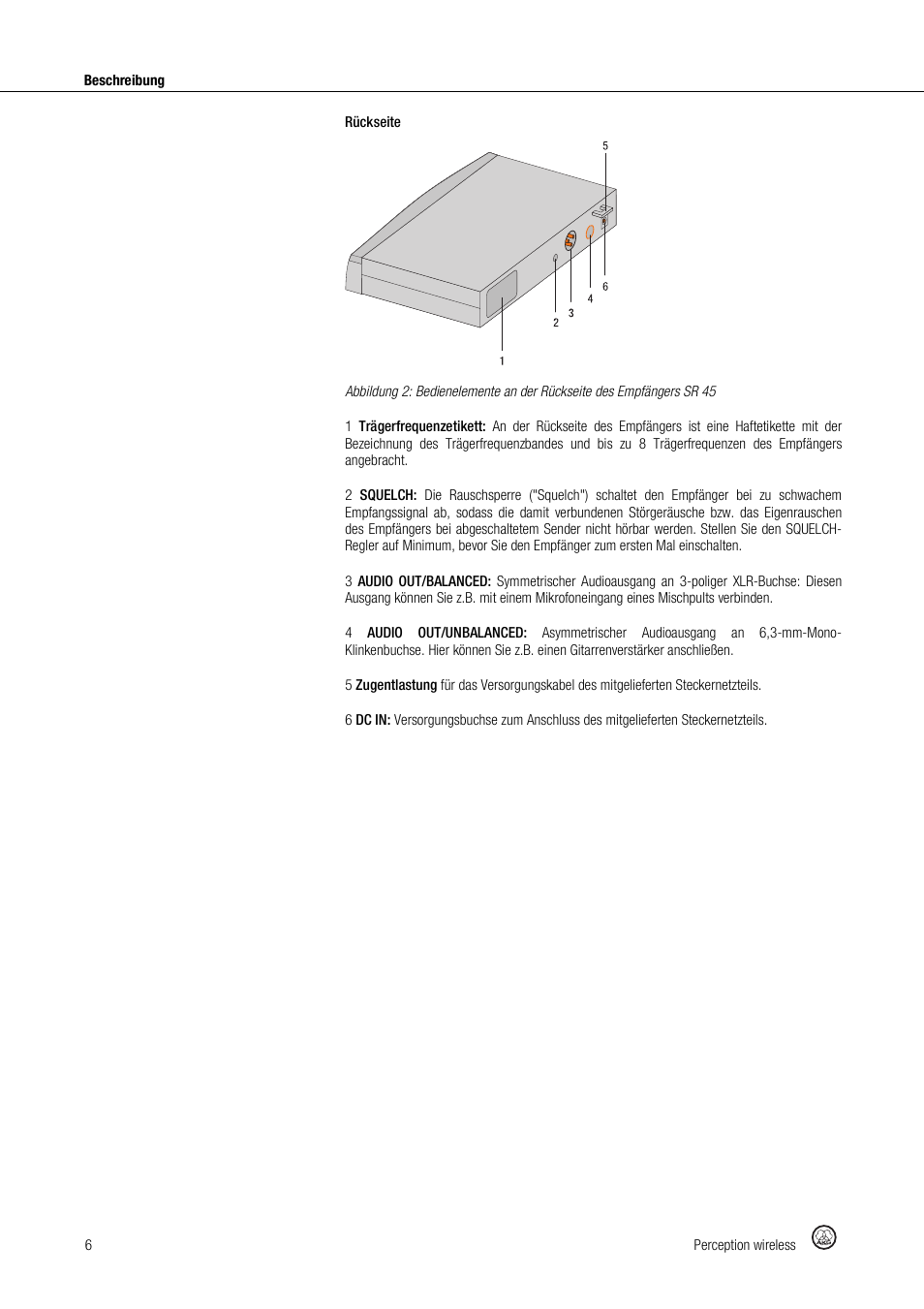 Akg Perception Wireless Presenter Set - Frequency A / 530 - 560MHz User Manual | Page 6 / 98