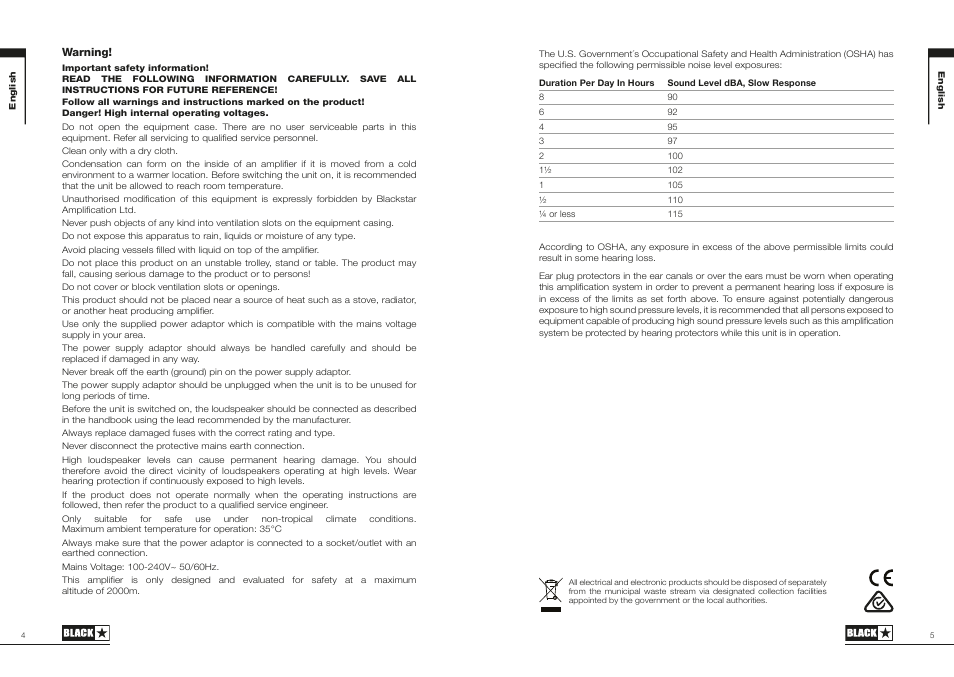 Blackstar Dept. 10 Dual-Drive Pedal User Manual | Page 3 / 34