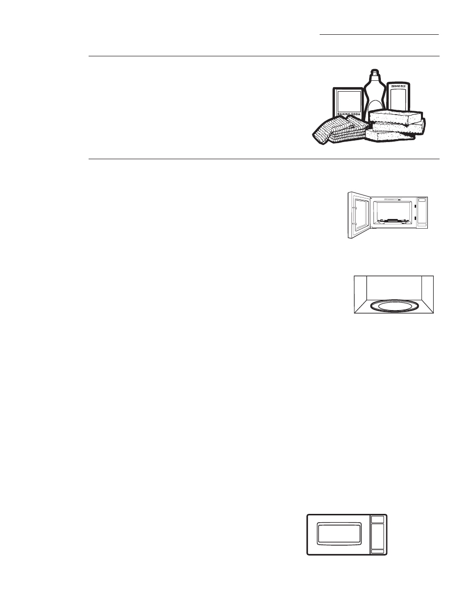Care and cleaning | Monogram 2.2 cu. ft. Built-In Microwave User Manual User Manual | Page 18 / 44