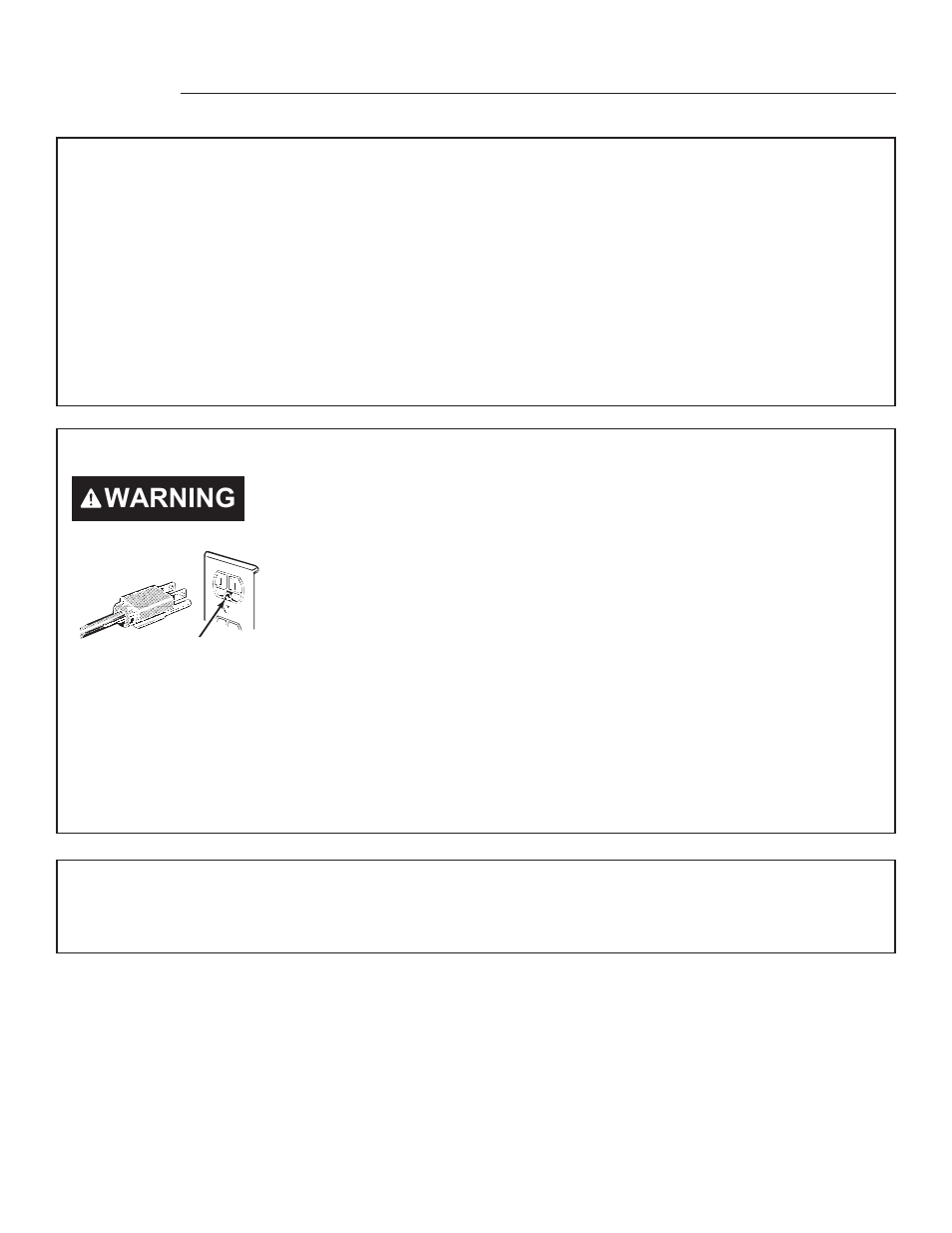 Grounding instructions, Warning | Monogram 2.2 cu. ft. Built-In Microwave User Manual User Manual | Page 5 / 44