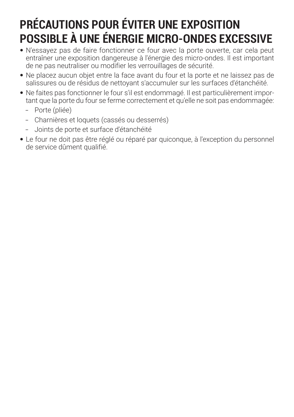 Beko 2.2 cu. ft. Countertop Microwave Oven Owners Guide User Manual | Page 20 / 36