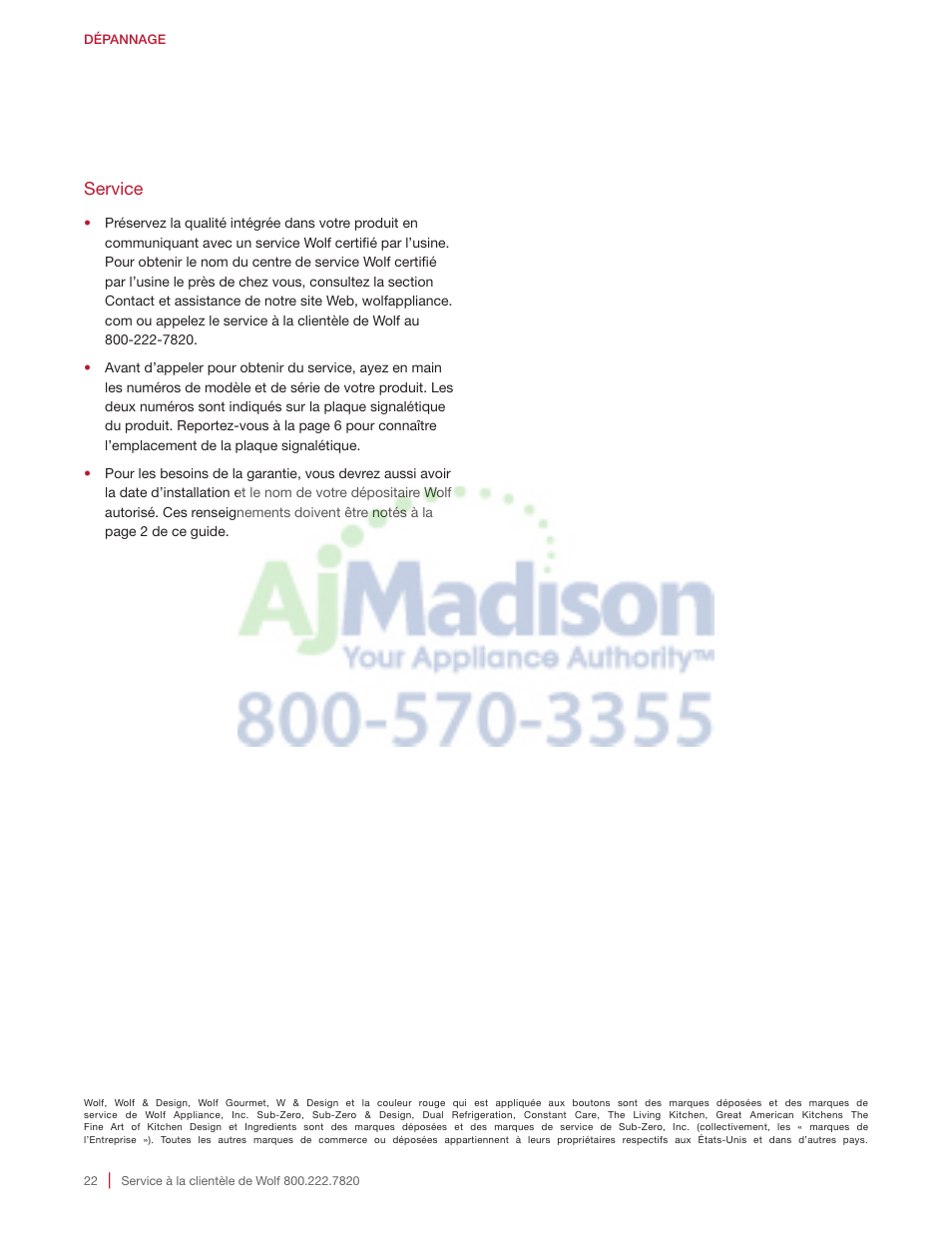 Wolf 2.0 cu. ft. Countertop Microwave Oven Use and Care Guide User Manual | Page 66 / 68