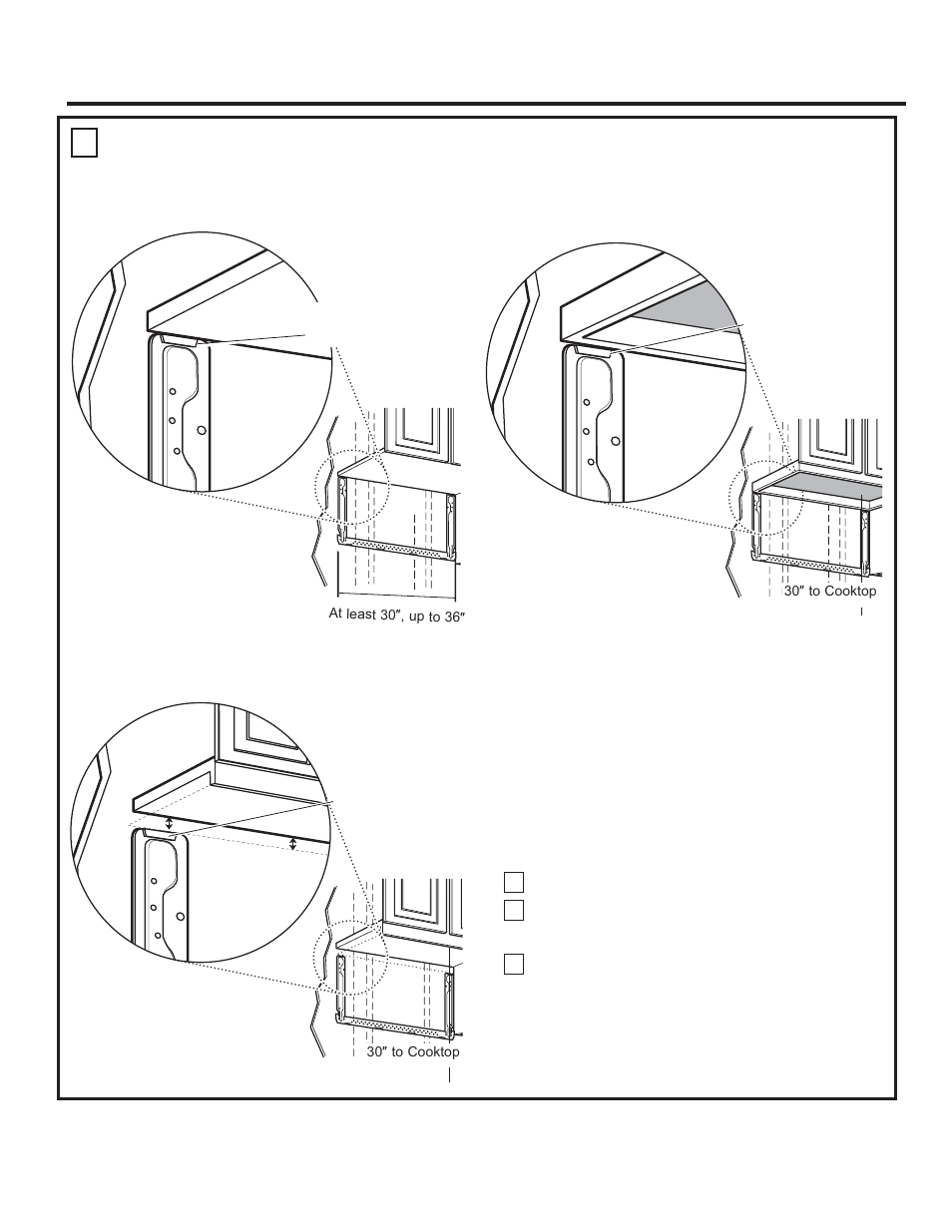Installation instructions | GE Profile Advantium Series 30 Inch Over-the-Range Microwave Oven Installation Guide User Manual | Page 9 / 48