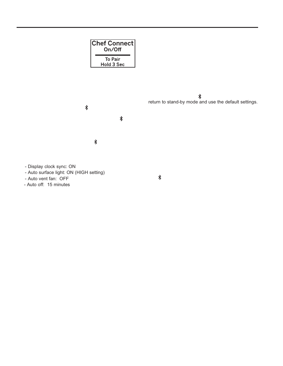 Using your oven: other features other features, Chef connect | GE 30 Inch Over-the-Range Microwave Owners Guide User Manual | Page 17 / 54
