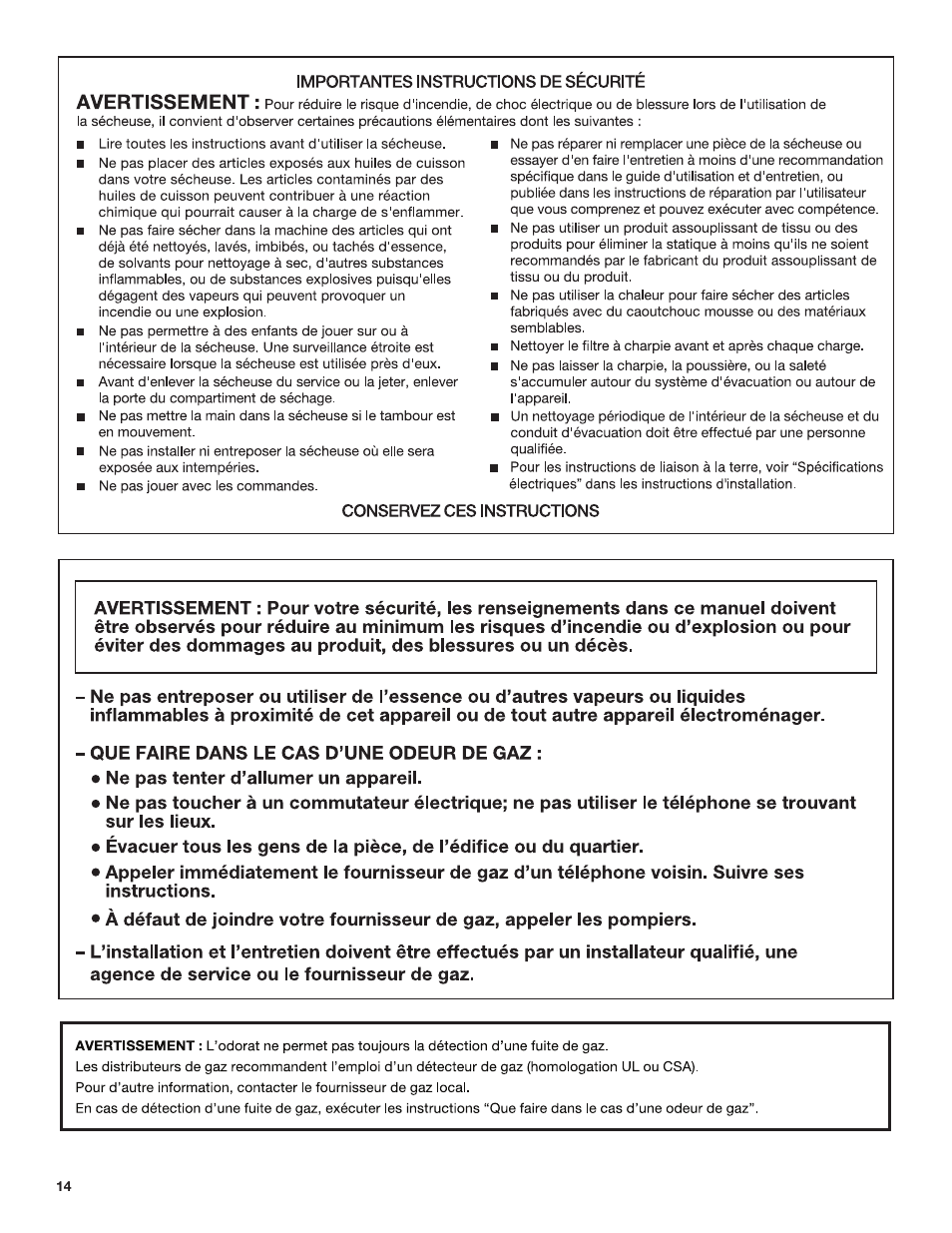 Amana 29 Inch Electric Dryer Use and Care Guide User Manual | Page 14 / 24