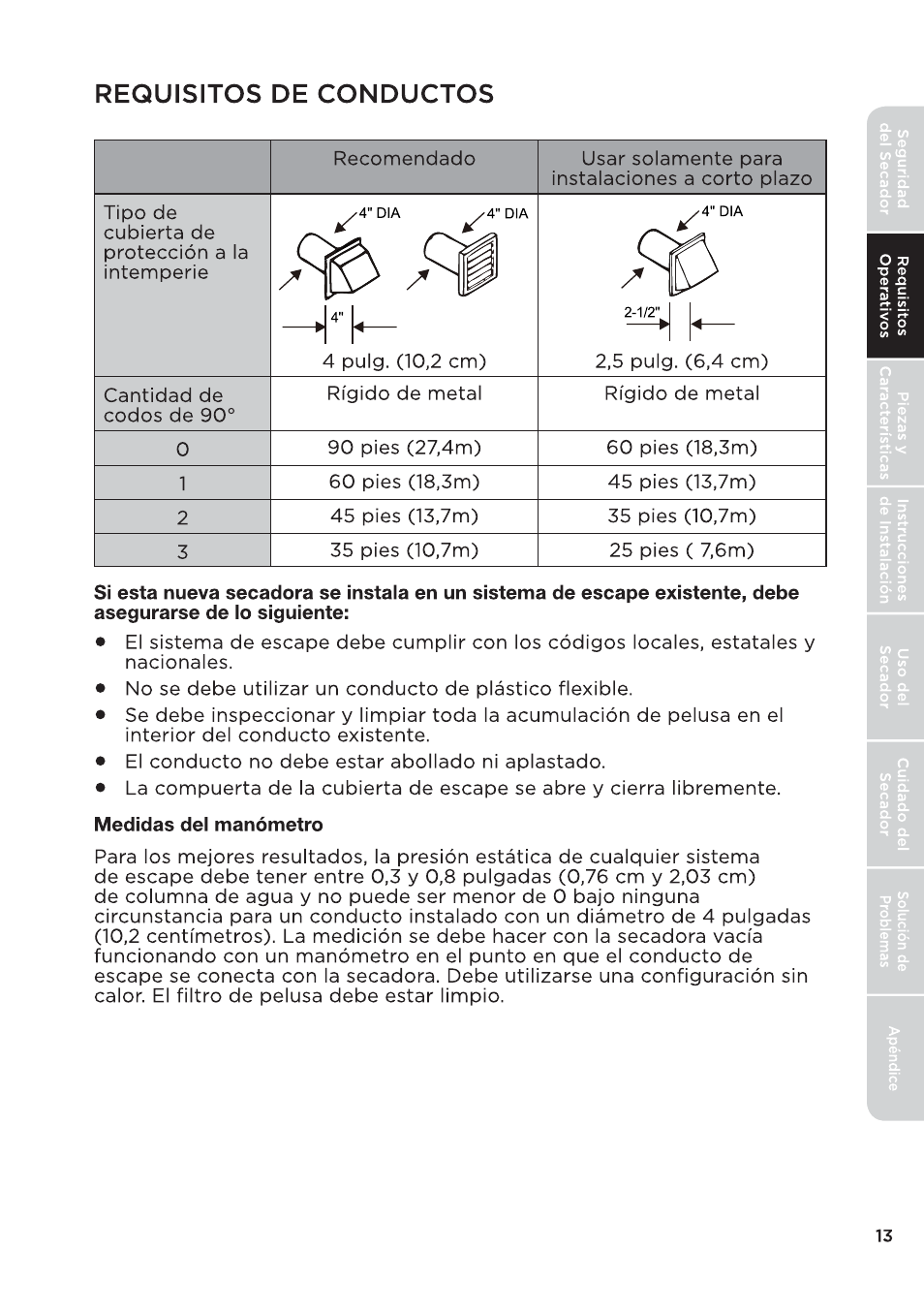 页 115 | MIDEA 27 Inch Electric Dryer Owner's Manual User Manual | Page 63 / 104