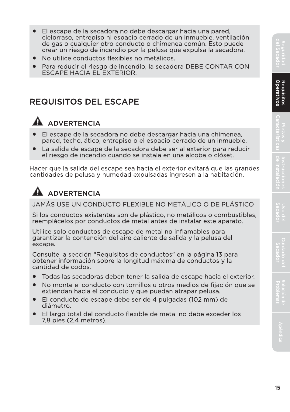 页 117 | MIDEA 27 Inch Electric Dryer Owner's Manual User Manual | Page 65 / 104