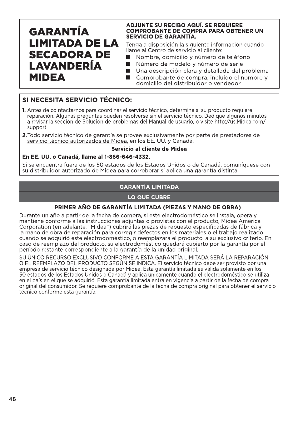 页 150 | MIDEA 27 Inch Electric Dryer Owner's Manual User Manual | Page 98 / 104