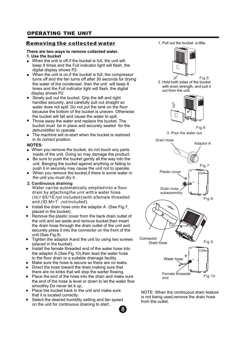 Keystone Dehumidifier  Owner's Manual User Manual | Page 13 / 30