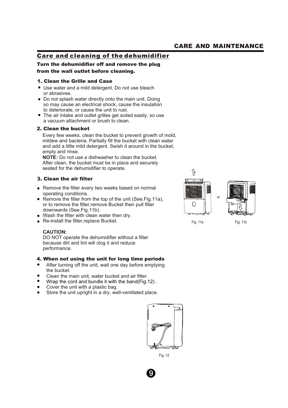 Keystone Dehumidifier  Owner's Manual User Manual | Page 14 / 30