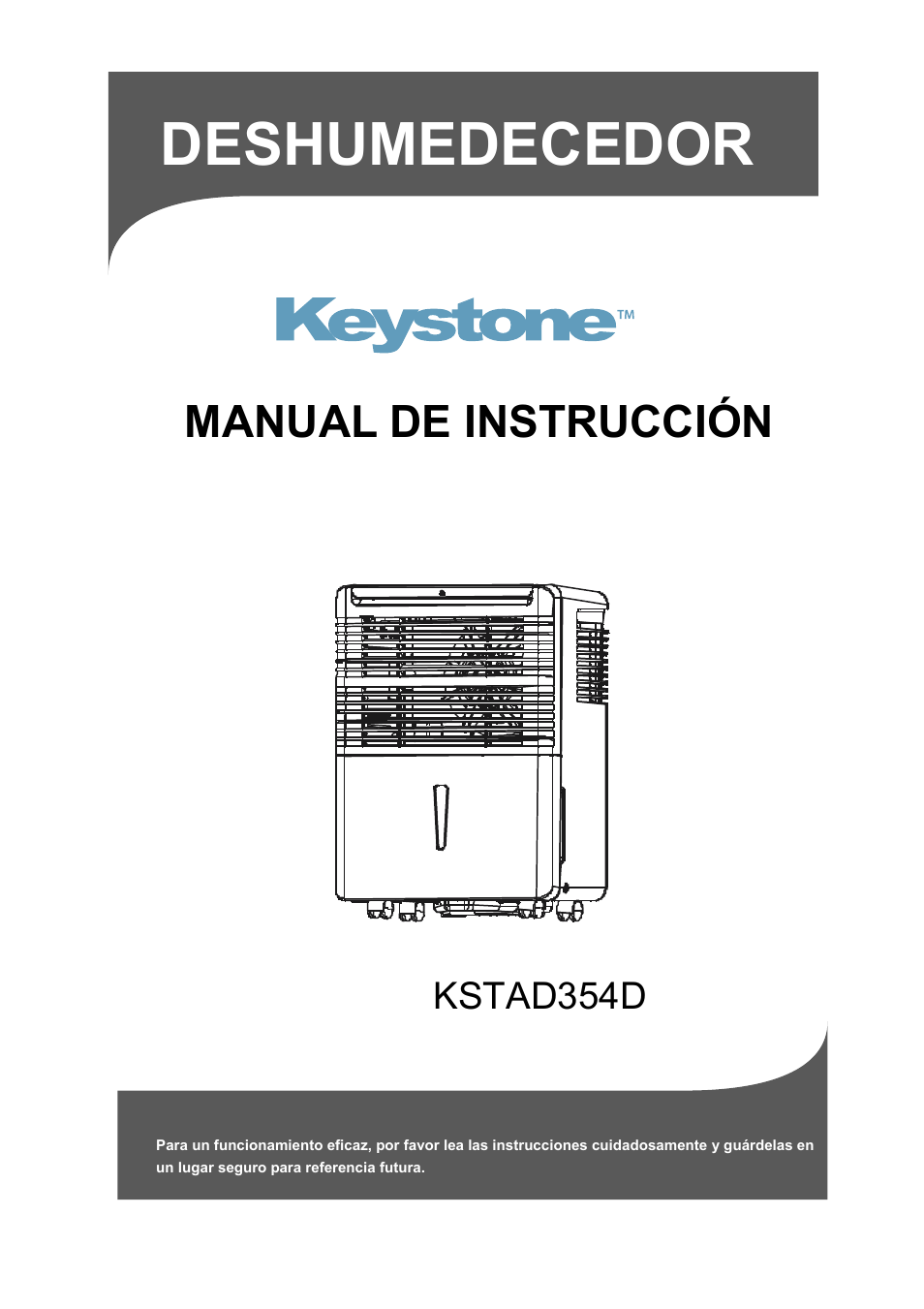 Deshumedecedor, Manual de instrucción | Keystone Dehumidifier  Owner's Manual User Manual | Page 17 / 30