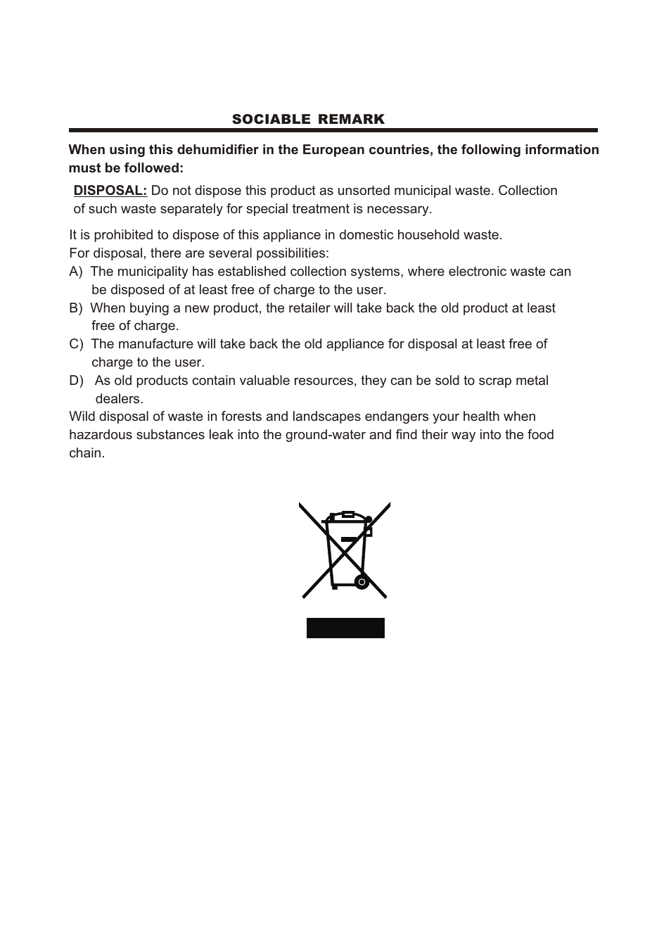 Keystone Dehumidifier  Owner's Manual User Manual | Page 5 / 30