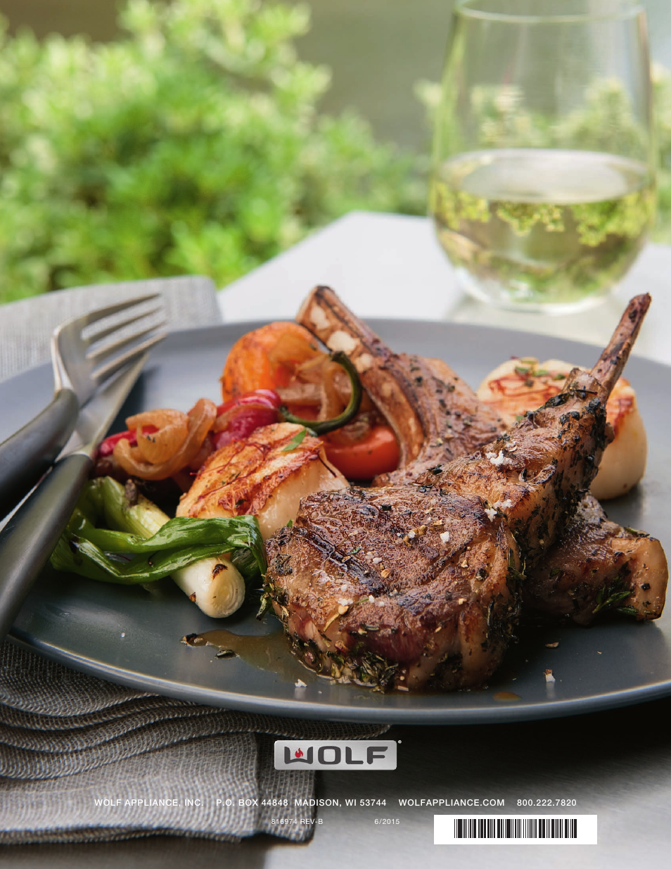 Wolf 30 Inch Built-in Gas Grill  Manual User Manual | Page 44 / 44