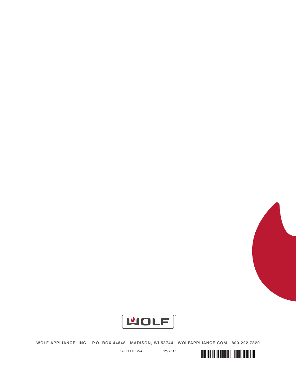 Wolf 60 Inch Outdoor Pro Wall Hood  Installation Guide User Manual | Page 32 / 32