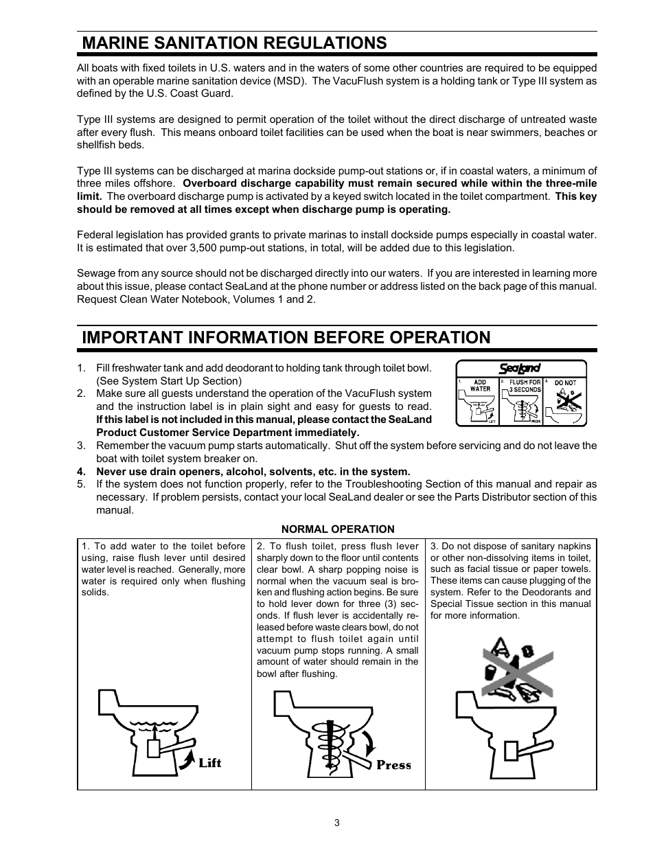 Dometic 500Plus Series User Manual | Page 3 / 24