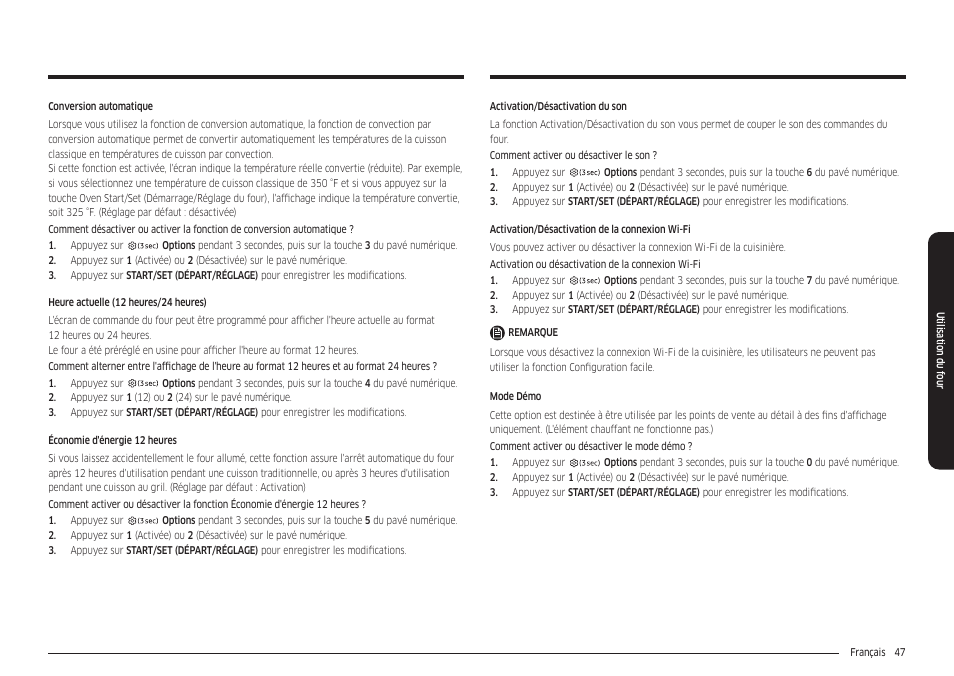 Samsung 30 Inch Freestanding Electric Smart Range Owner Manual User Manual | Page 187 / 210