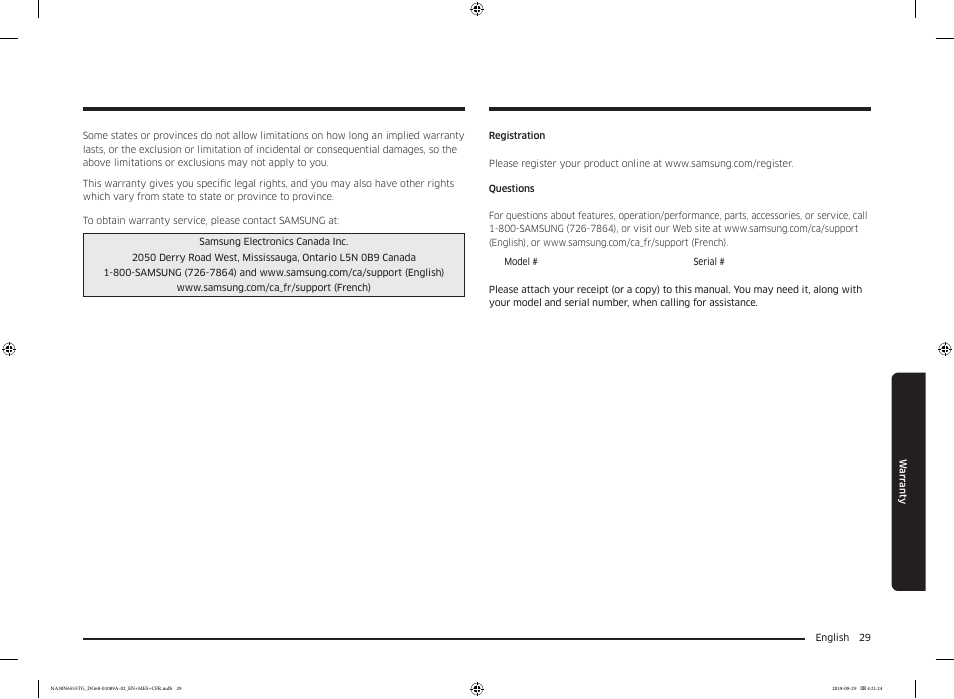 Samsung 36 Inch Gas Smart Cooktop Owner's Manual User Manual | Page 29 / 96
