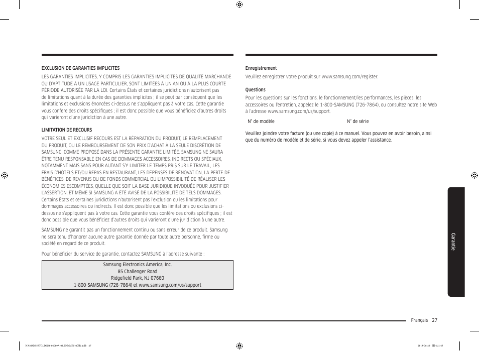 Samsung 36 Inch Gas Smart Cooktop Owner's Manual User Manual | Page 91 / 96