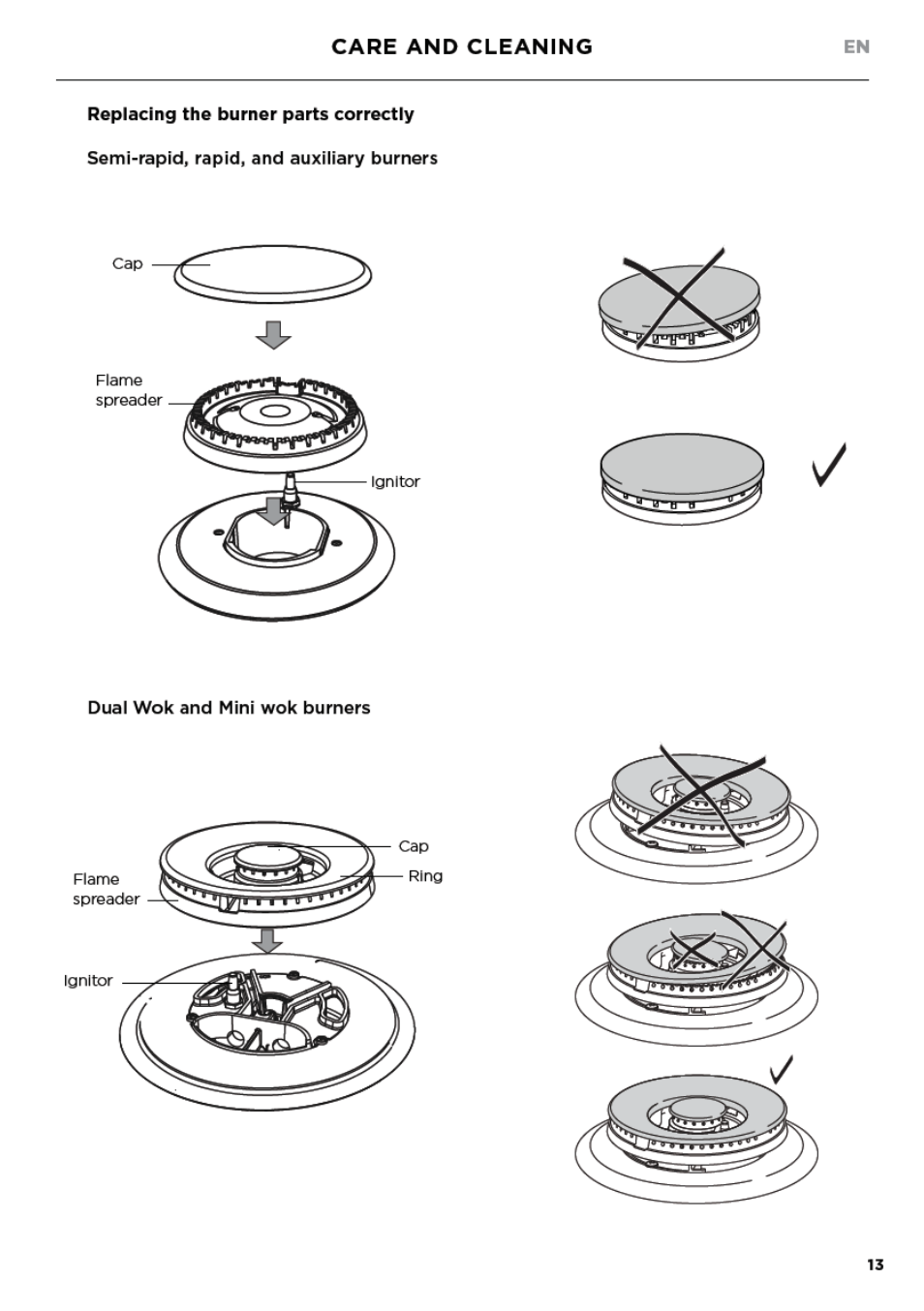 Fisher & Paykel Series 7 Contemporary Series 30 Inch Gas Cooktop User Guide User Manual | Page 15 / 38