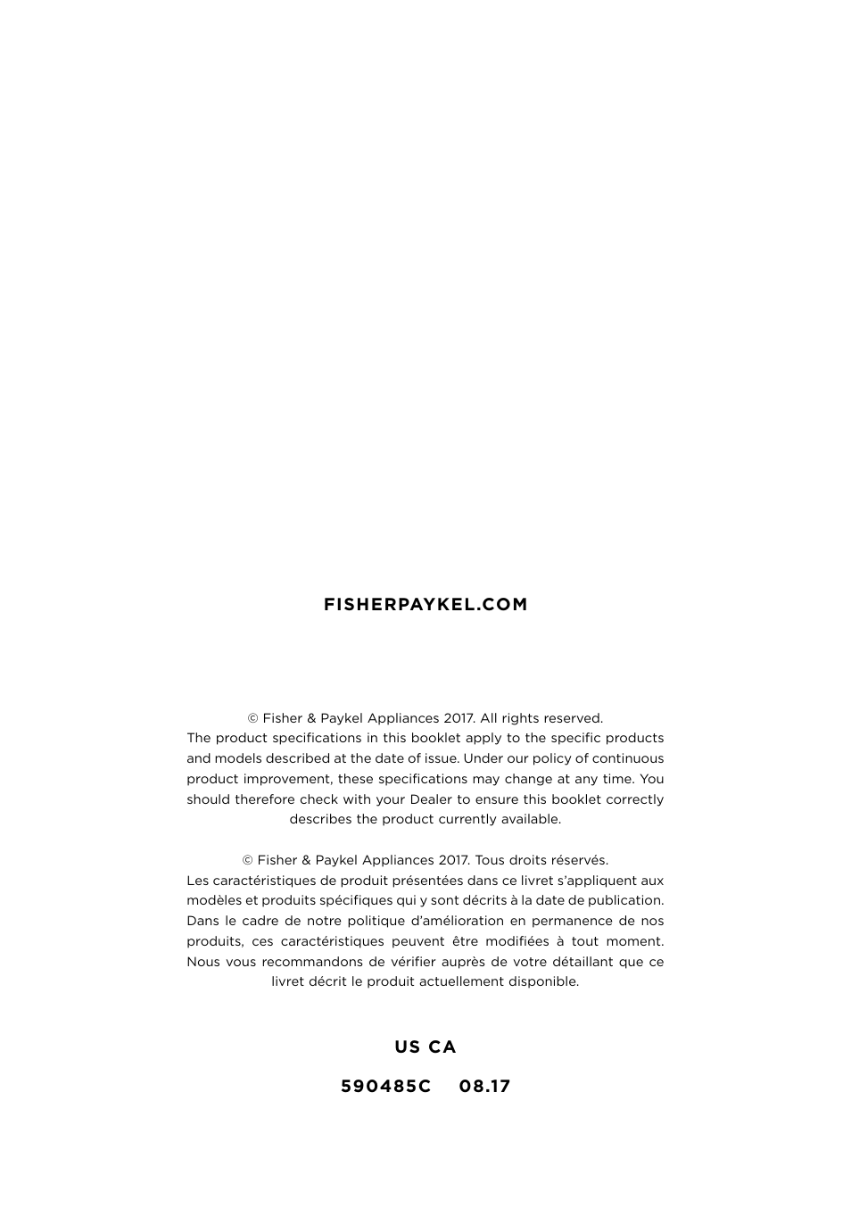 Fisher & Paykel Series 7 Contemporary Series 30 Inch Gas Cooktop User Guide User Manual | Page 38 / 38