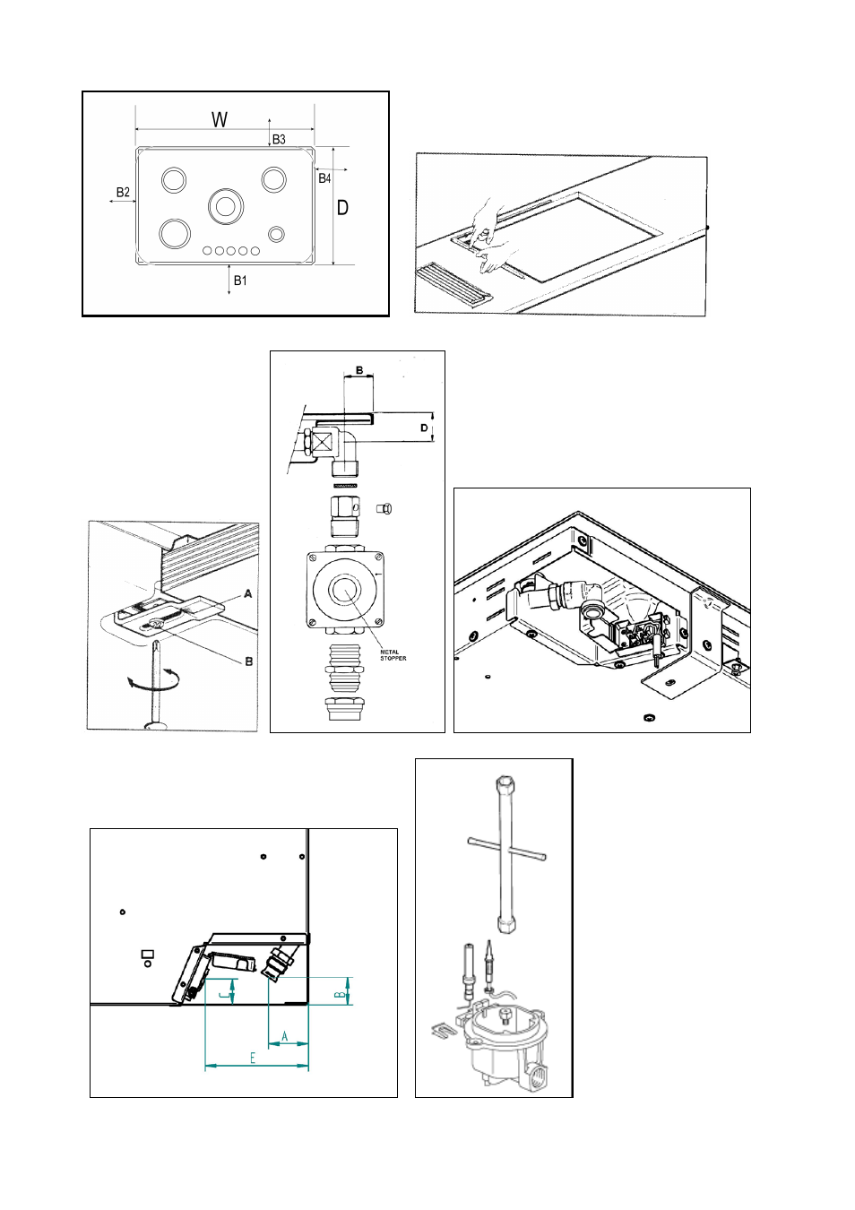 Bertazzoni Master Series 36 Inch Gas Cooktop Owner's Guide and Installation User Manual | Page 22 / 24